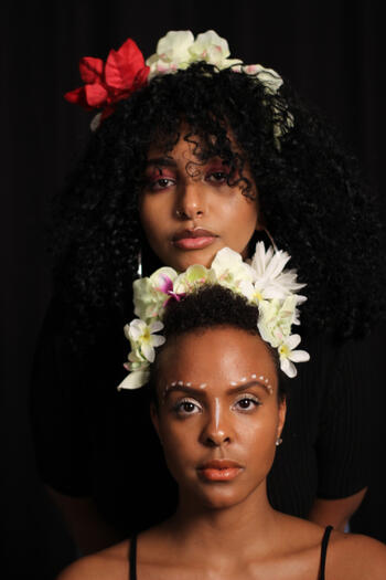 Afrorescence by Candide U (Models: Eyerus Alem, Raïssa Ali)