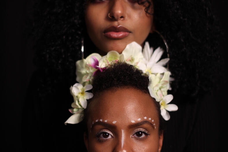 Afrorescence by Candide U (Models: Eyerus Alem, Raïssa Ali)