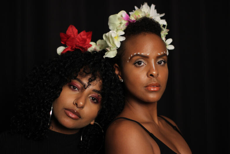 Afrorescence by Candide U (Models: Eyerus Alem, Raïssa Ali)